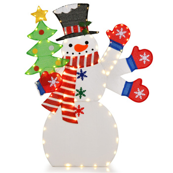 4FT Christmas Snowman Decoration 