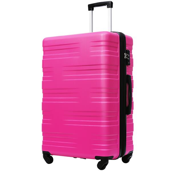 Luggage with TSA Lock Spinner Wheels Hardside Expandable Luggage Travel Suitcase Carry on Luggage ABS 24"