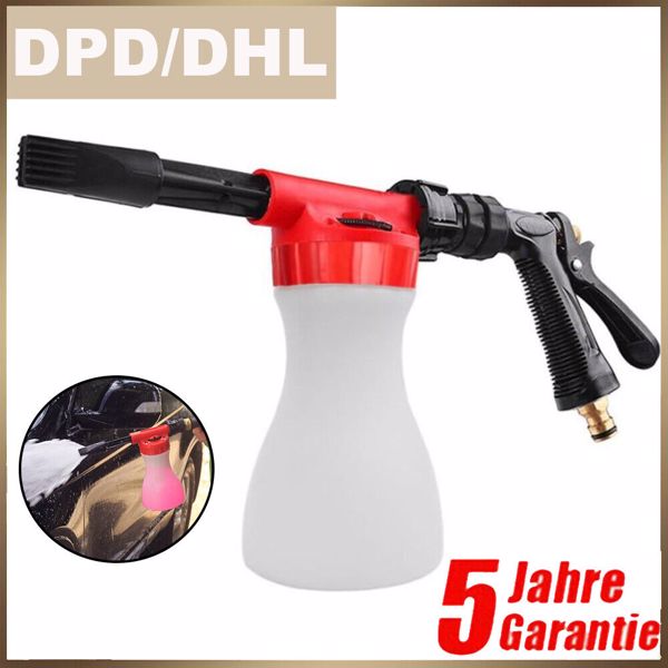 Schaumlanze Schaumkanone Snow Foam Gun Auto Reinigung Waschen Schaumpistole DE