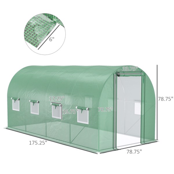 Mini Walk-in Greenhouse