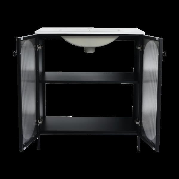 30 Inch Freestanding Bathroom Vanity With Ceramic SInk