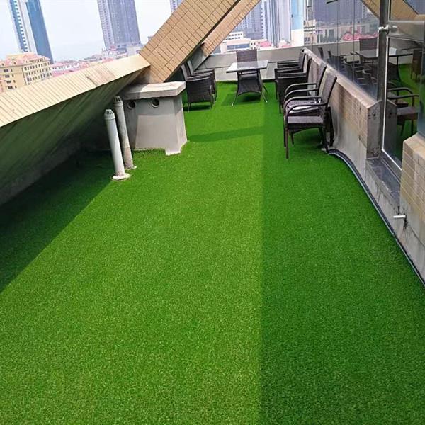 3FTX5FT Outdoor Artificial Grass Runner Rug, Thick Realistic Fake Grass Roll Decor Patio Balcony Garden Lawn, Dog Pets Turf Drain Mat, 1.38" Pile Height