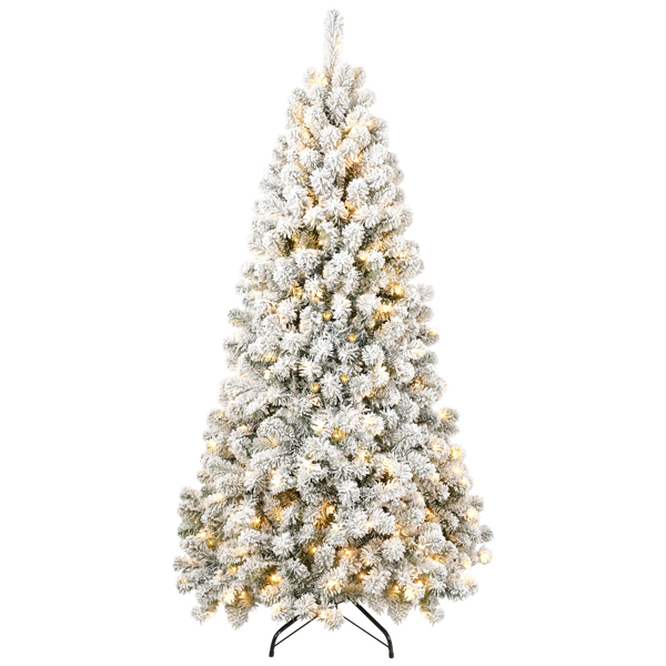 7FT PVC Memory Wire Christmas tree (With Light) 