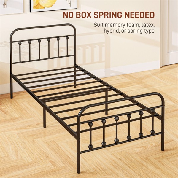 Single Metal Bed Frame