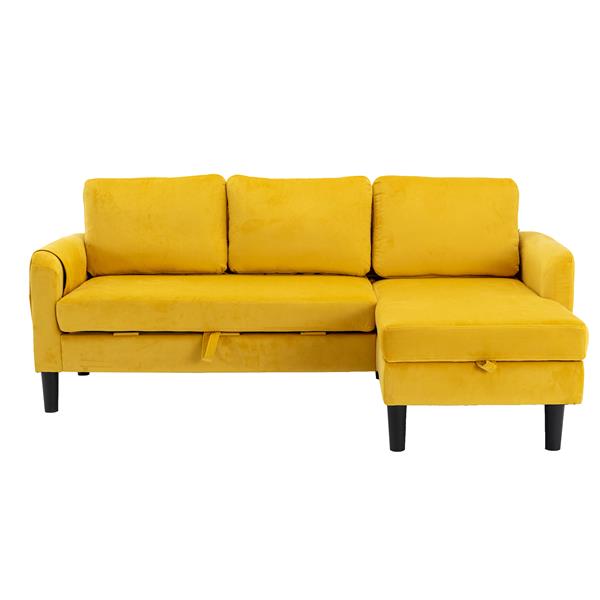 Sectional Sofa Reversible Sectional Sleeper Sectional Sofa with Storage Chaise