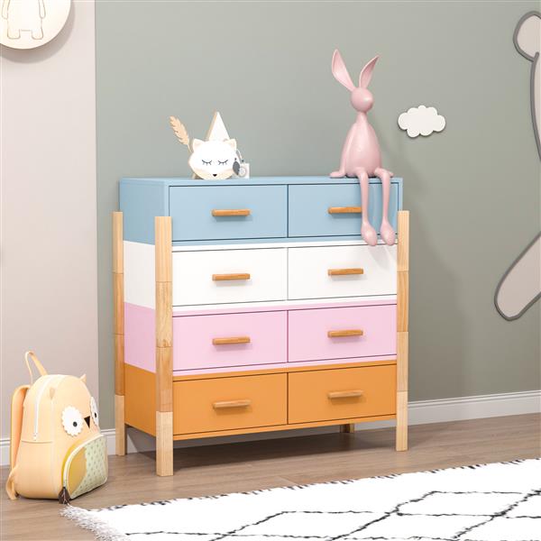 The colorful  free combination cabinet  DRESSER CABINET BAR CABINET, storge cabinet, lockers,Solid woodhandle, can be placed in the living room, bedroom, dining room  color White, blue orange Pink