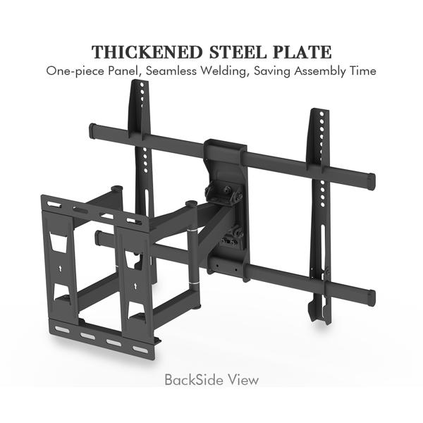 LEADZM TMDS-106 40-75" Flat Tilting TV Wall Mount with Spirit Level