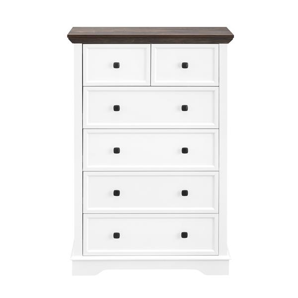 6 Drawer Dresser,6 Drawers cabinet Tall Chest of Drawers Closet Organizers  Storage Clothes, cabinet of 6 drawers Living Room