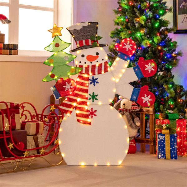 4FT Christmas Snowman Decoration 