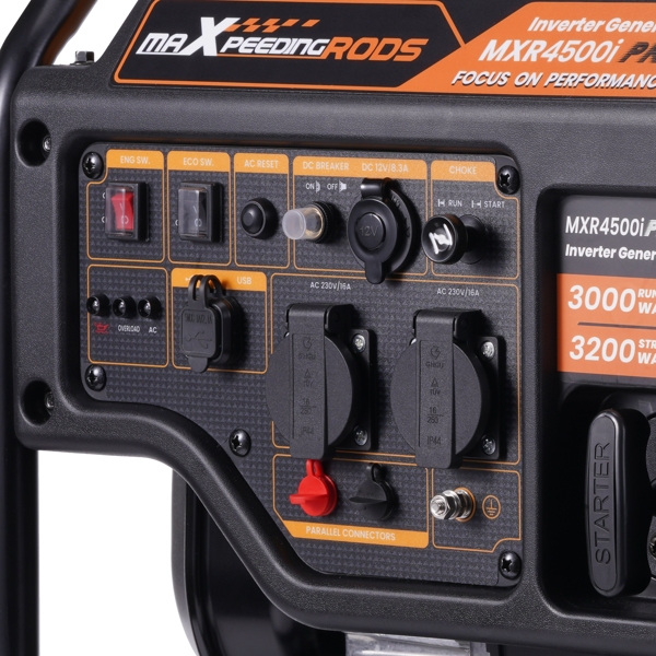 发电机Inverter Generator Emergency Power Generator 3200W Quiet Power Petrol-4