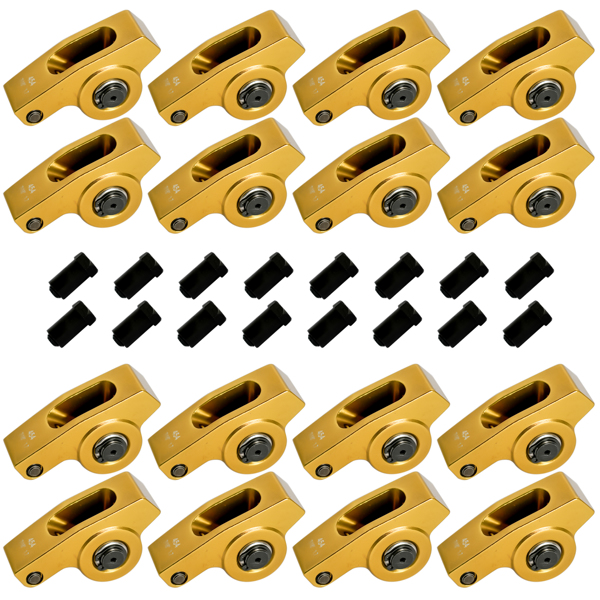 396 427 454 BBC Big Block Chevy Aluminum Roller Rocker Arms 1.7 Ratio 7/16" Stud