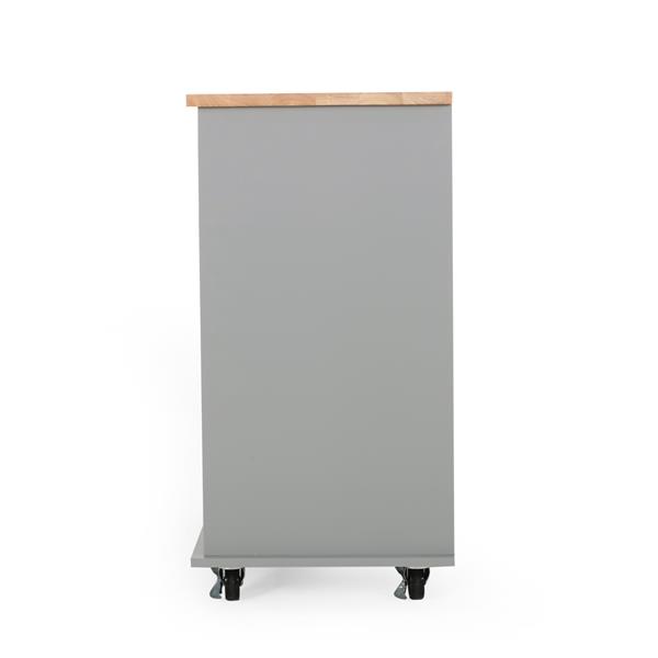 KITCHEN CART WITH 2 DRAWERS+1 DOOR