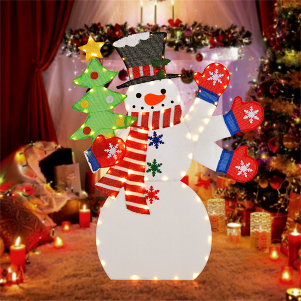 4FT Christmas Snowman Decoration 