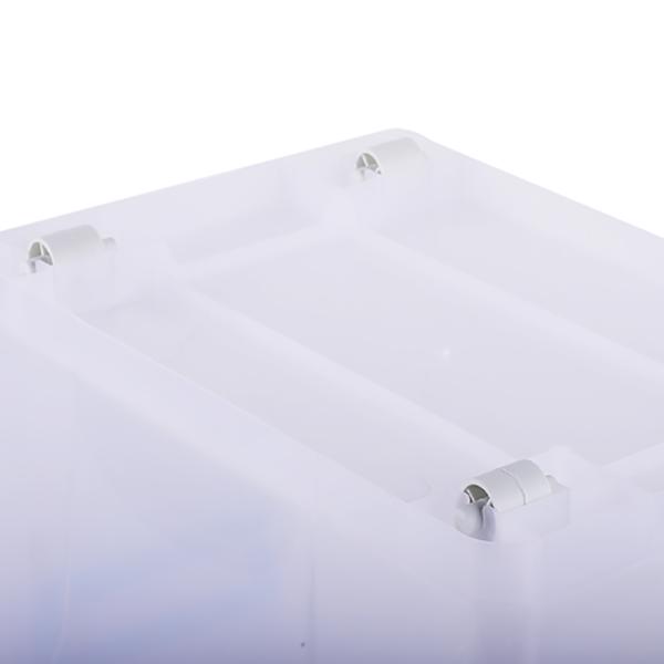 6.5L Aufbewahrungsbox Kunststoffbox Plastikbox Lagerbox mit Deckel Transparent