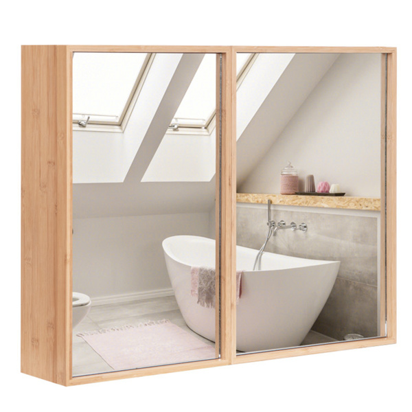 Bathroom Wall Cabinet with Mirror  ﻿