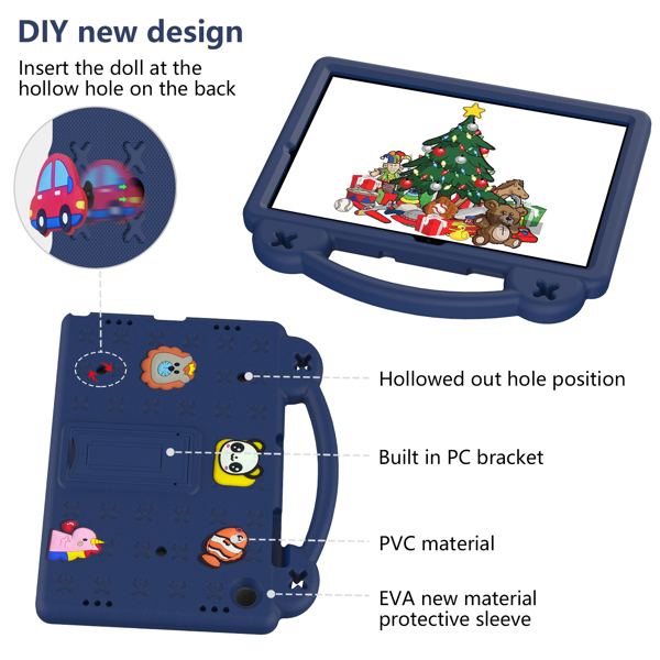 For Samsung Galaxy Tab A9 Plus 11" Tablet Kids Case Shockproof Stand Cover