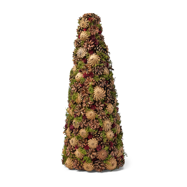 PINE CONE TABLE TOP TREE FOR Christmas Day