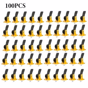 100PCS Tile Leveling System Kit Reusable Tile Spacer Wall Floor Clips Tool