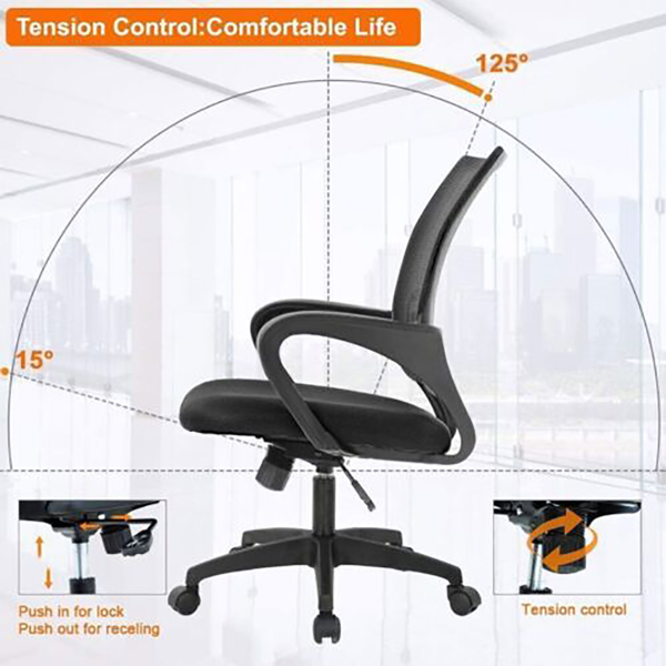 BÜROSTUHL ERGONOMISCH SCHREIBTISCHSTUHL DREHSTUHL ARBEITSSTUHL OFFICE CHAIR 