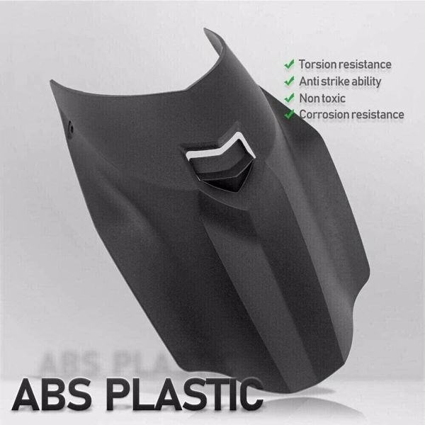 For BMW R1200GS/ R1250GS ADV Front Fender Extender Mudguard Extension Black UK