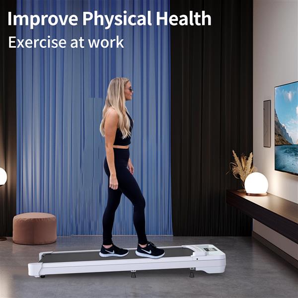 Flat treadmill home model small new home fat burning silent indoor fitness equipment walking machine sports fitness special