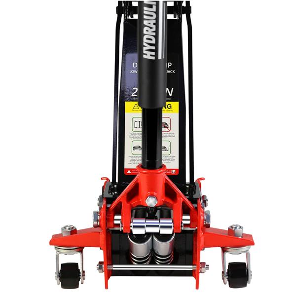 2.5 Ton Low Profile Floor Jack,Steel Racing Floor Jack with Dual PistonsQuick Lift Pump,Hydraulic floor jack  Lifting range 3.5"-19.5"