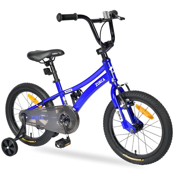 Kids Bike,16 Inch Kids' Bicycle with Training Wheels for Boys Age 4-7 Years,Multiple Colors