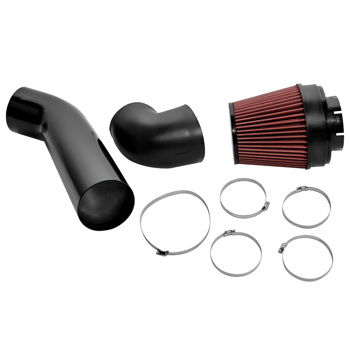 4 Inch LS Swap Cold Air Intake Kit w/ Filter for LSX LS1 LS2 4.8L 5.3L 5.7L 6.0L