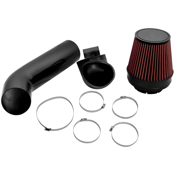 4 Inch LS Swap Cold Air Intake Kit w/ Filter for LSX LS1 LS2 4.8L 5.3L 5.7L 6.0L