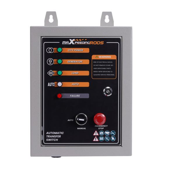 发电机应急电源开关Automatic emergency power switch for generator 7-pole 50A 230V to 10kW-2