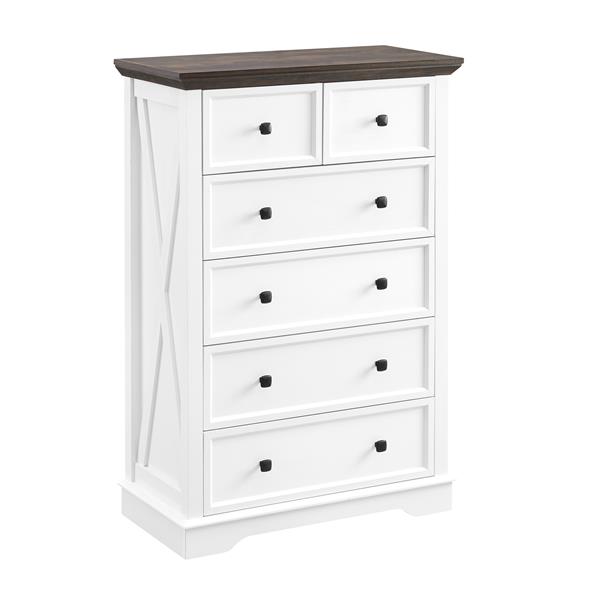 6 Drawer Dresser,6 Drawers cabinet Tall Chest of Drawers Closet Organizers  Storage Clothes, cabinet of 6 drawers Living Room