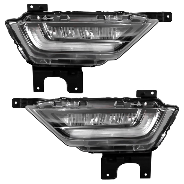 Right & Left Fog Lights with SwitchBack Turn Signal for Ford F150 2021 2022 2023 #ML3Z15200B ML3Z15200C