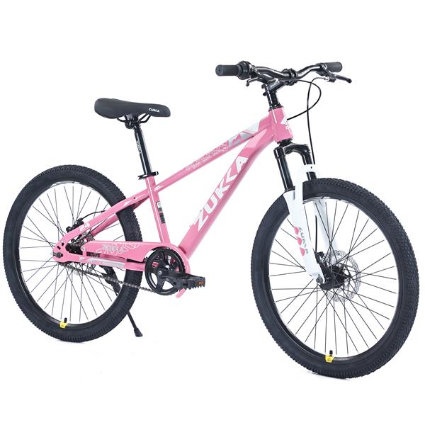 Mountain Bike,24 Inch MTB for Boys and Girls Age 9-12 Years,Multiple Colors