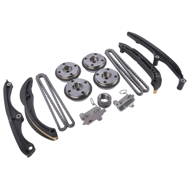 Engine Timing Chain Kit + Timing Camshaft for Ford F150 3.5L Ecoboost 2017-2023 HL3Z6L266A HL3Z6L266C