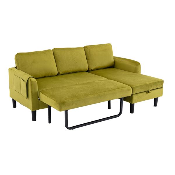 Sectional Sofa Reversible Sectional Sleeper Sectional Sofa with Storage Chaise