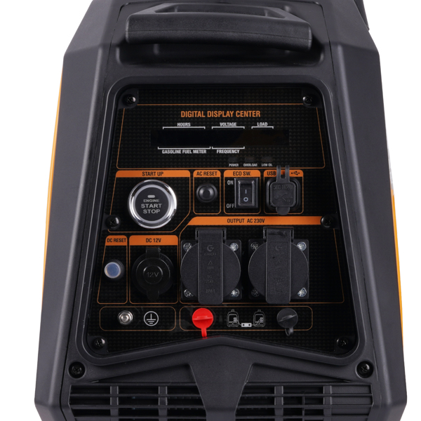 发电机Dual Fuel Power Generator Inverter Generator 3500W Portable 25kg for Emergency Situations【Amazon/Walmart/TEMU禁售】 -2
