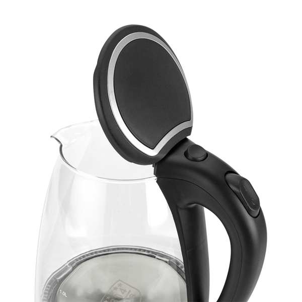 【Old Code：93541003】 ZOKOP HD-1857-A 110V 1200W 1.8L Electric Glass Kettle US Plug