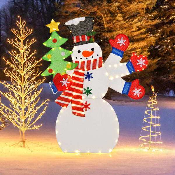 4FT Christmas Snowman Decoration 