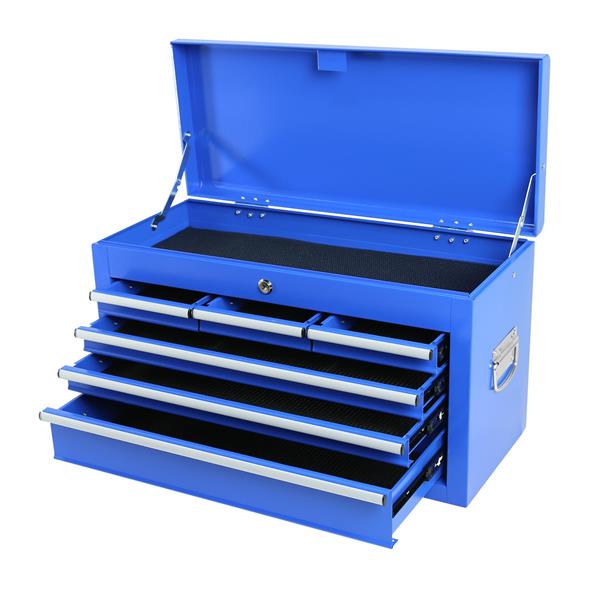 Rolling Tool Chest with Wheels and 8 Drawers, Detachable Large Tool Cabinet with Lock for Garage, Locking Mechanic Tool Cart with Black Liner for Warehouse, Workshop, High Capacity