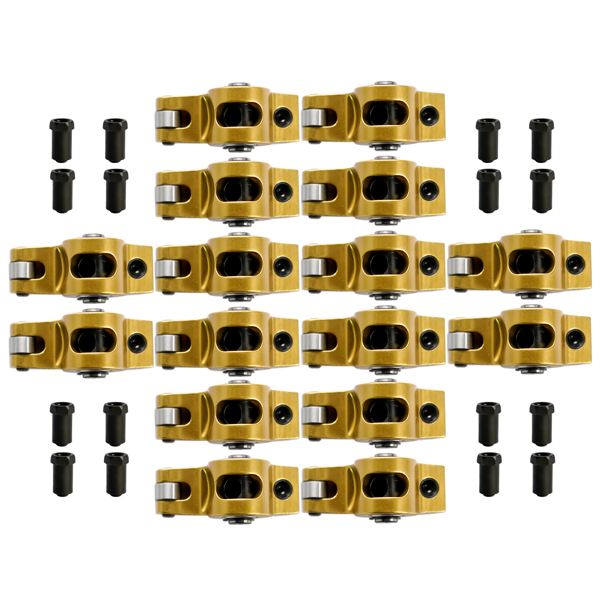 396 427 454 BBC Big Block Chevy Aluminum Roller Rocker Arms 1.7 Ratio 7/16" Stud