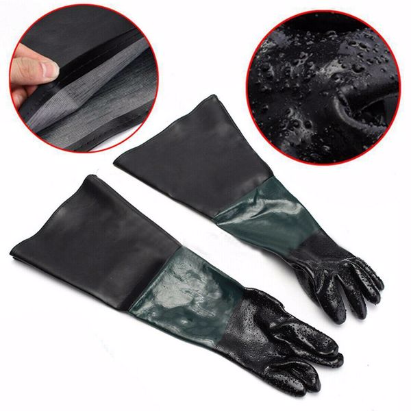 24''x12'' Sandblasting Non Slip Gloves for SandBlast Sand Cabinet Blasting UK