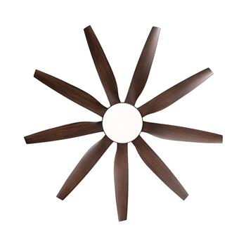 71\\" Integrated LED Lighting Ceiling Fan with 9 Solid Wood Blade