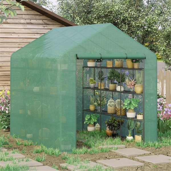 Mini Walk-in Greenhouse ( Amazon Shipping)（Prohibited by WalMart）