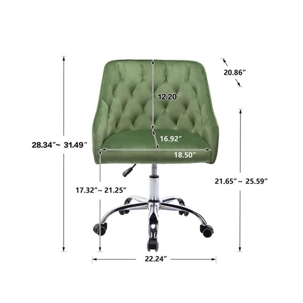 Swivel Shell Chair for Living Room/ Modern Leisure office Chair(this link for drop shipping)