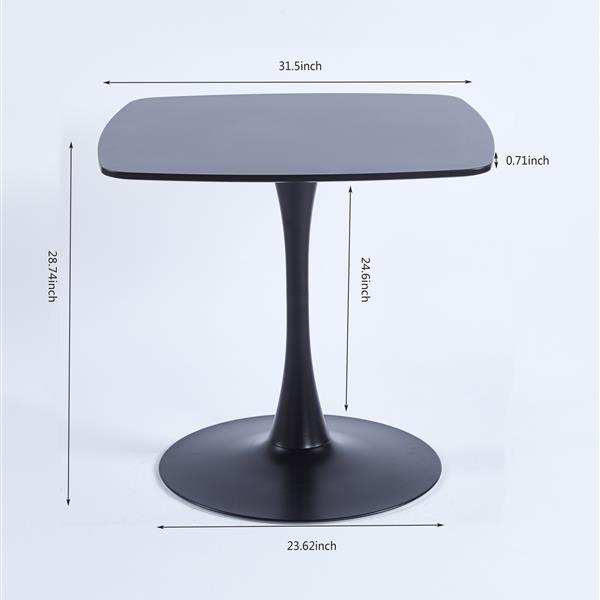 Special Dining Table,MDF Dining Table , Kitchen Table,Black,exective desk