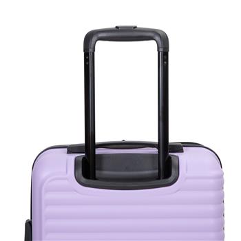 20\\" Carry on Luggage Lightweight Suitcase, Spinner Wheels, Lavender Purple