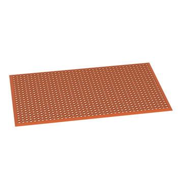 FCH Rubber Red 91.4*152.4*1.2cm Rubber Floor Mat