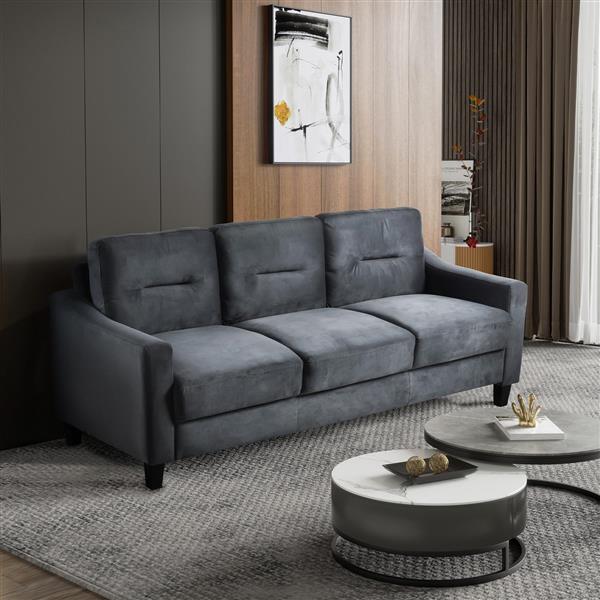 Couch Comfortable Sectional Couches and Sofas for Living Room Bedroom Office Small Space