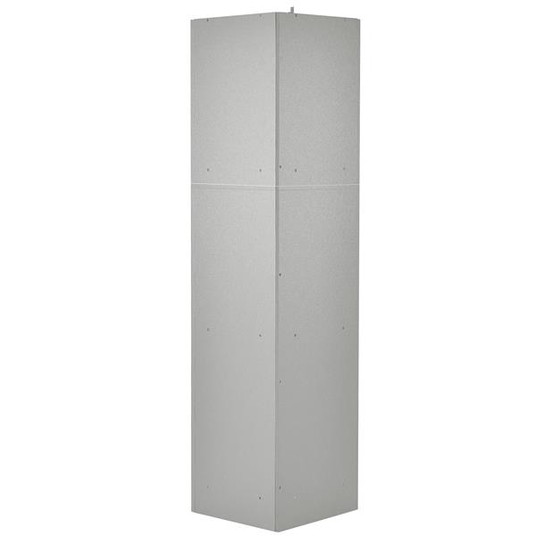 Tall Bathroom Corner Cabinet, Freestanding Storage Cabinet with Doors and Adjustable Shelves, MDF Board, Gray