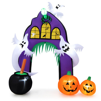 9 Feet Halloween Inflatable Archway Decor